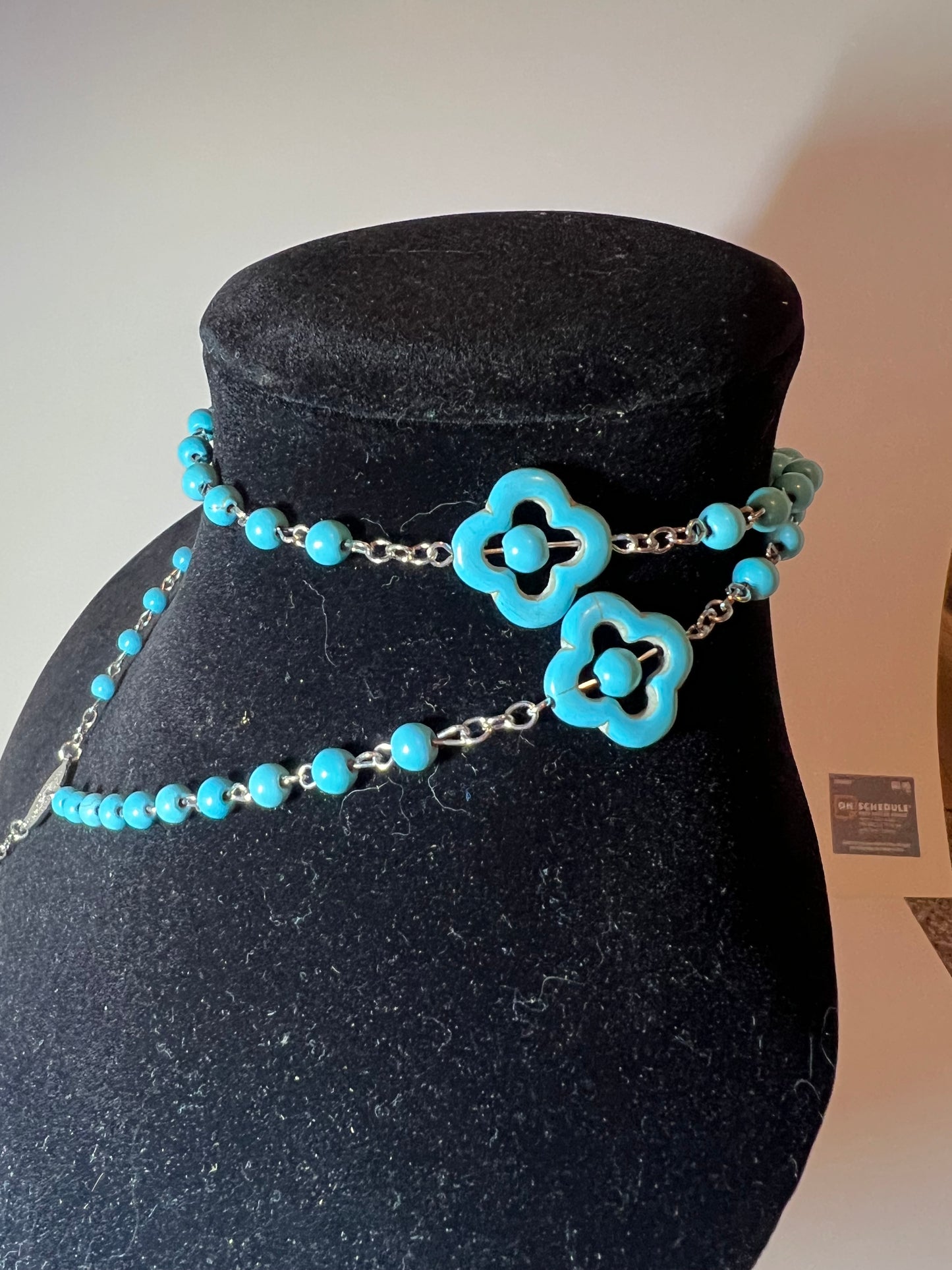 Tribal Blue Rosary